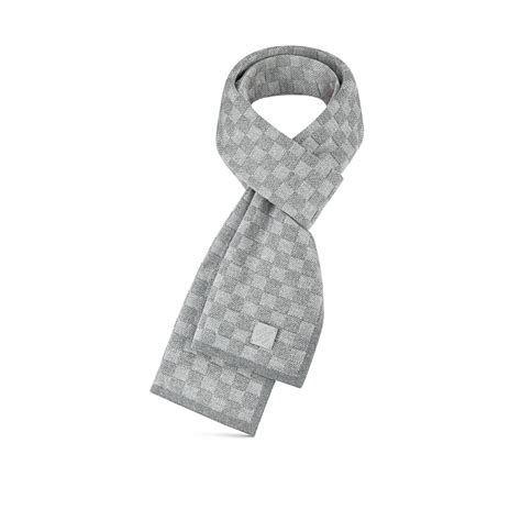 louis vuitton black damier scarf|Damier Snug Scarf S00 .